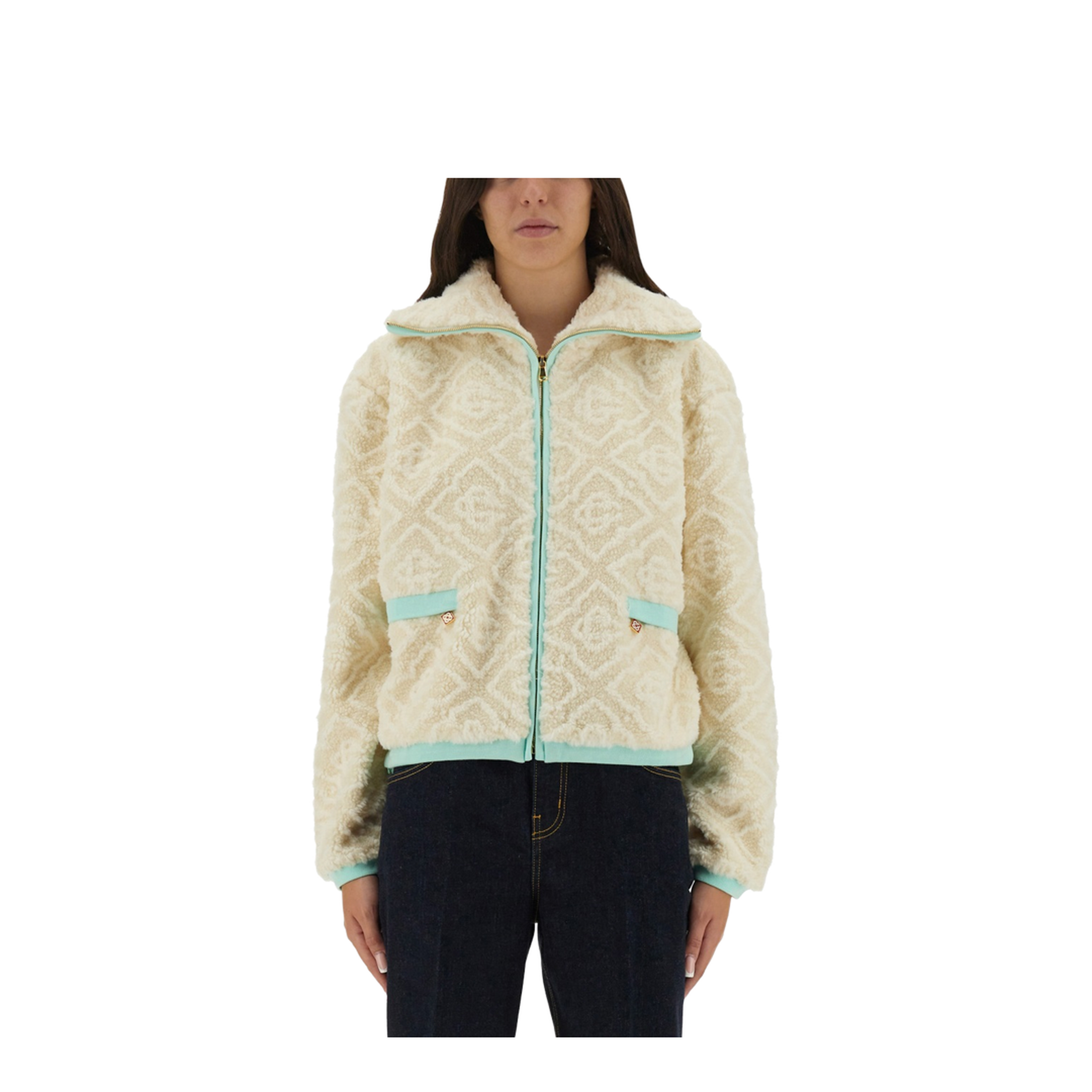 Monogrammed Fleece Jacket - Image 1