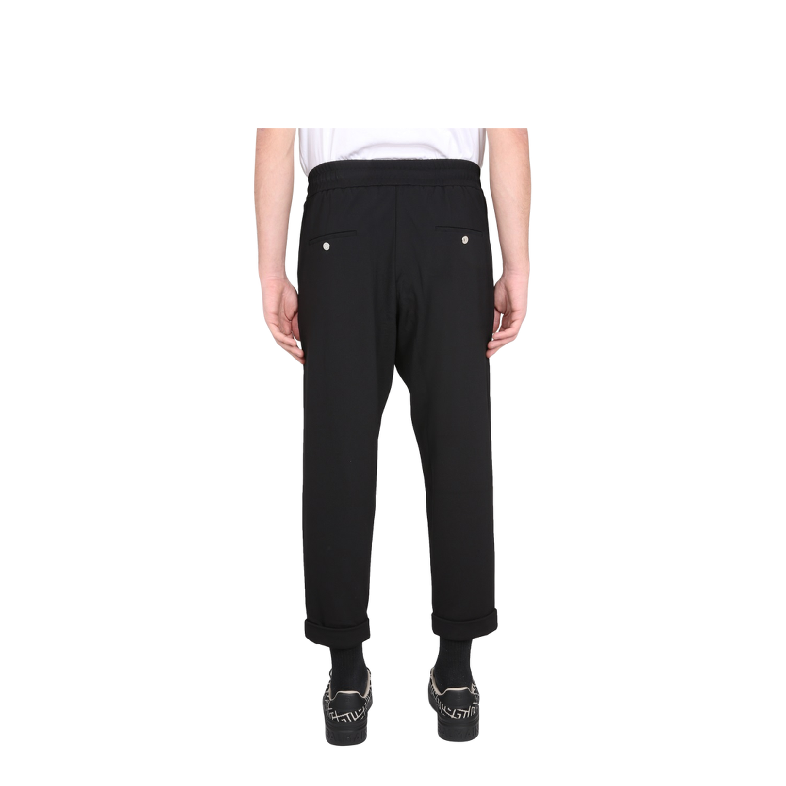 Pantaloni Trousers Black - Image 4