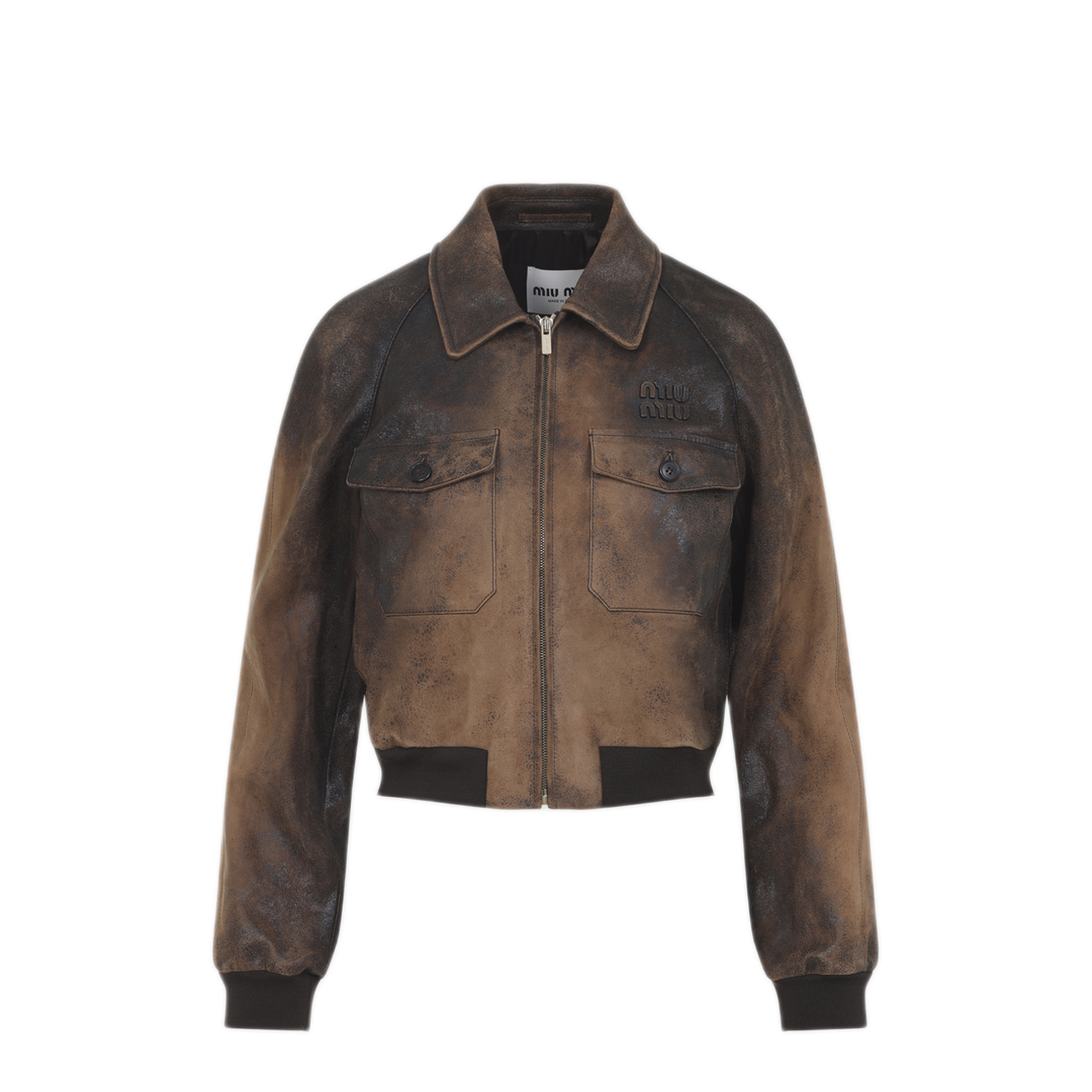 Lamb Leather Jacket - Image 1