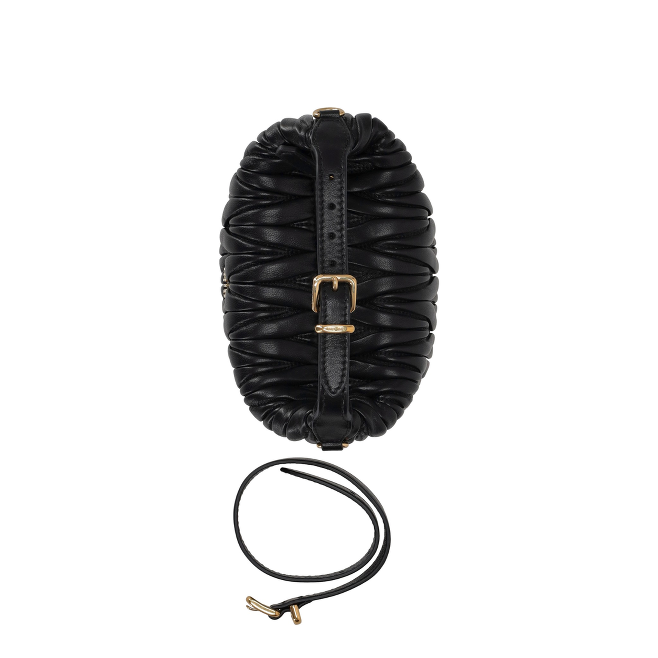 Matelassé Nappa Leather Pouch - Image 4