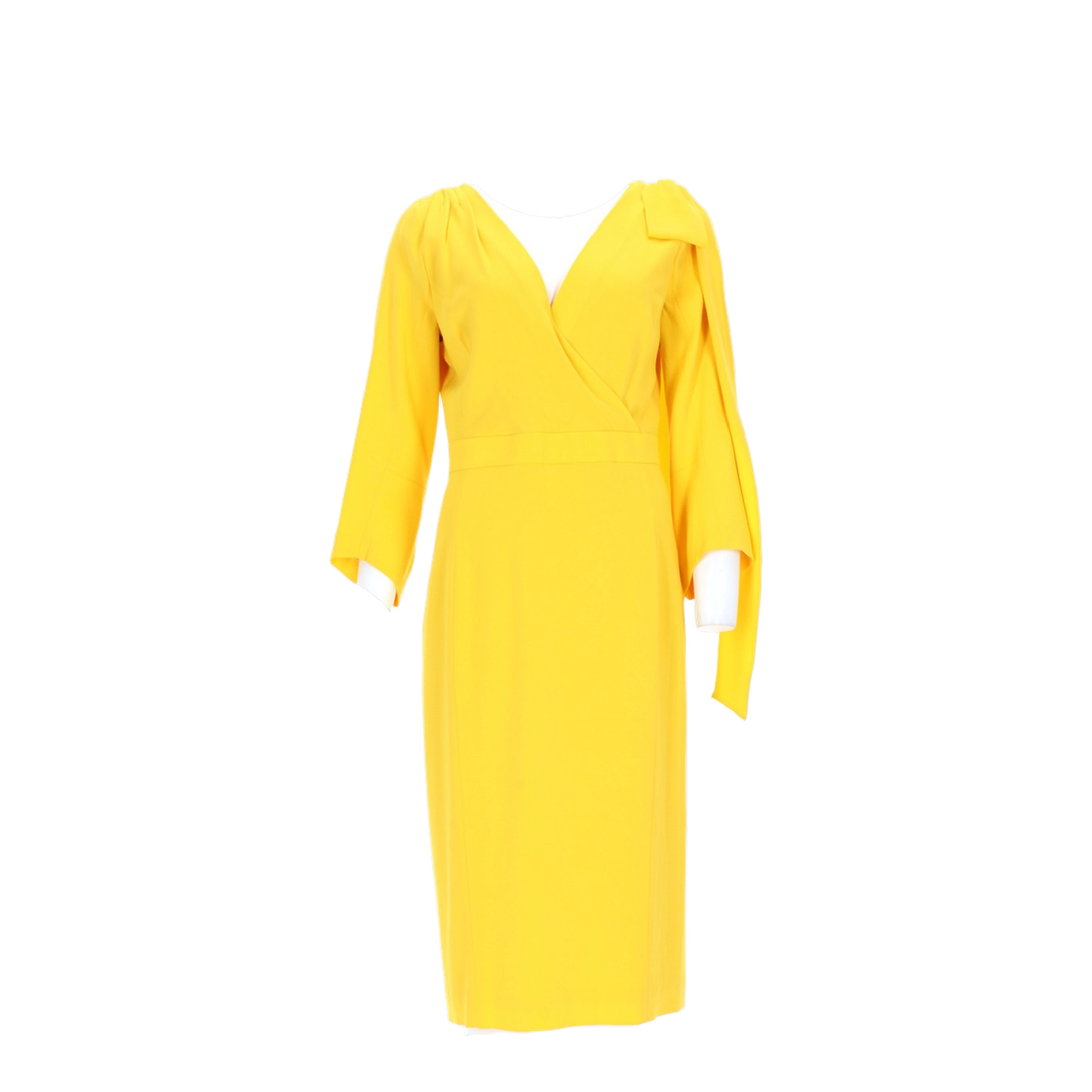 Dress in Viscose and Wool Blend - Image 1
