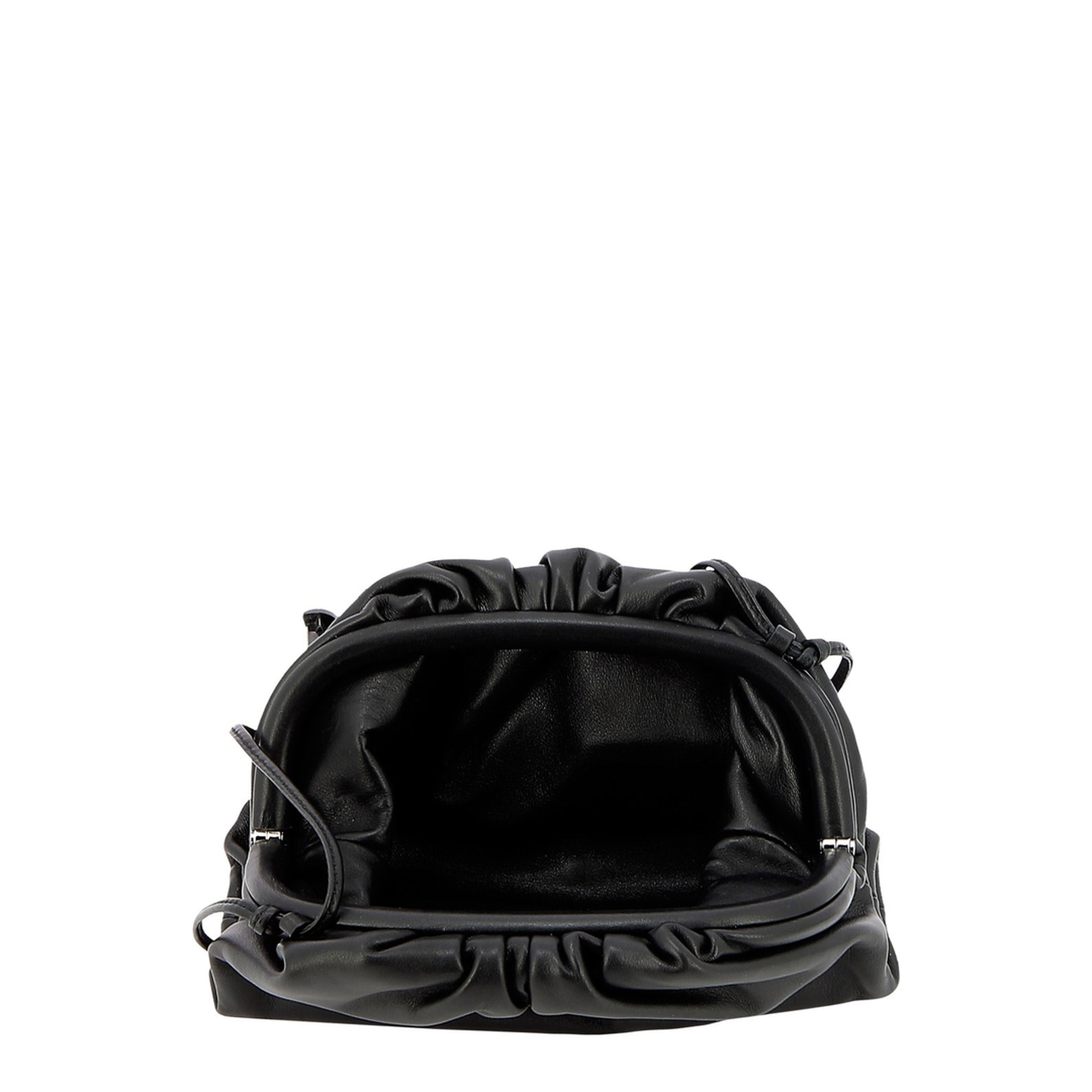 Mini Leather Pouch - Black - Image 4