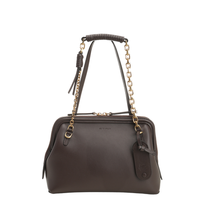 Leather Granny Shoulder Bag - Image 1