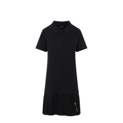 Layered Polo Mini Dress - Image 1