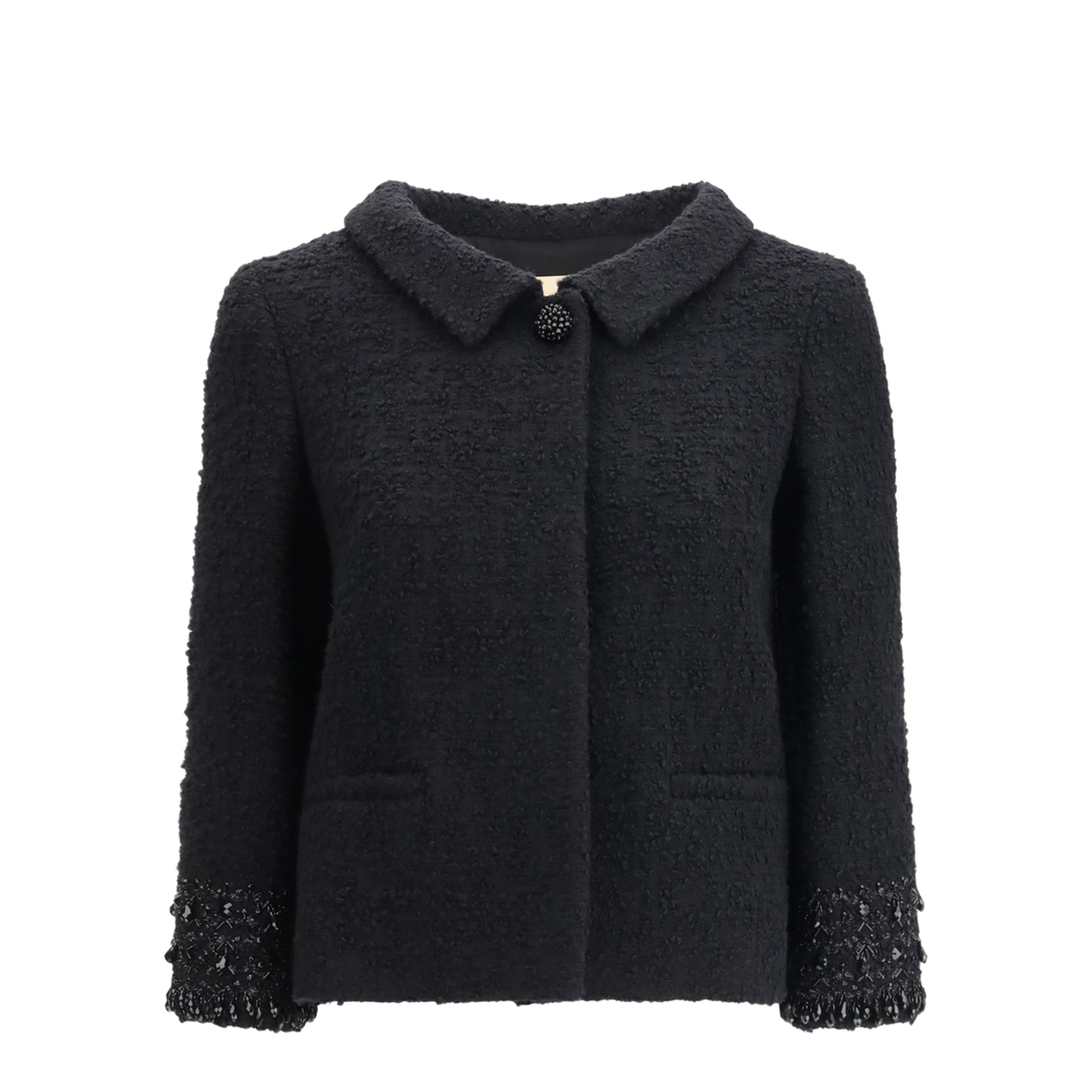 Tweed Virgin Wool Jacket - Image 1