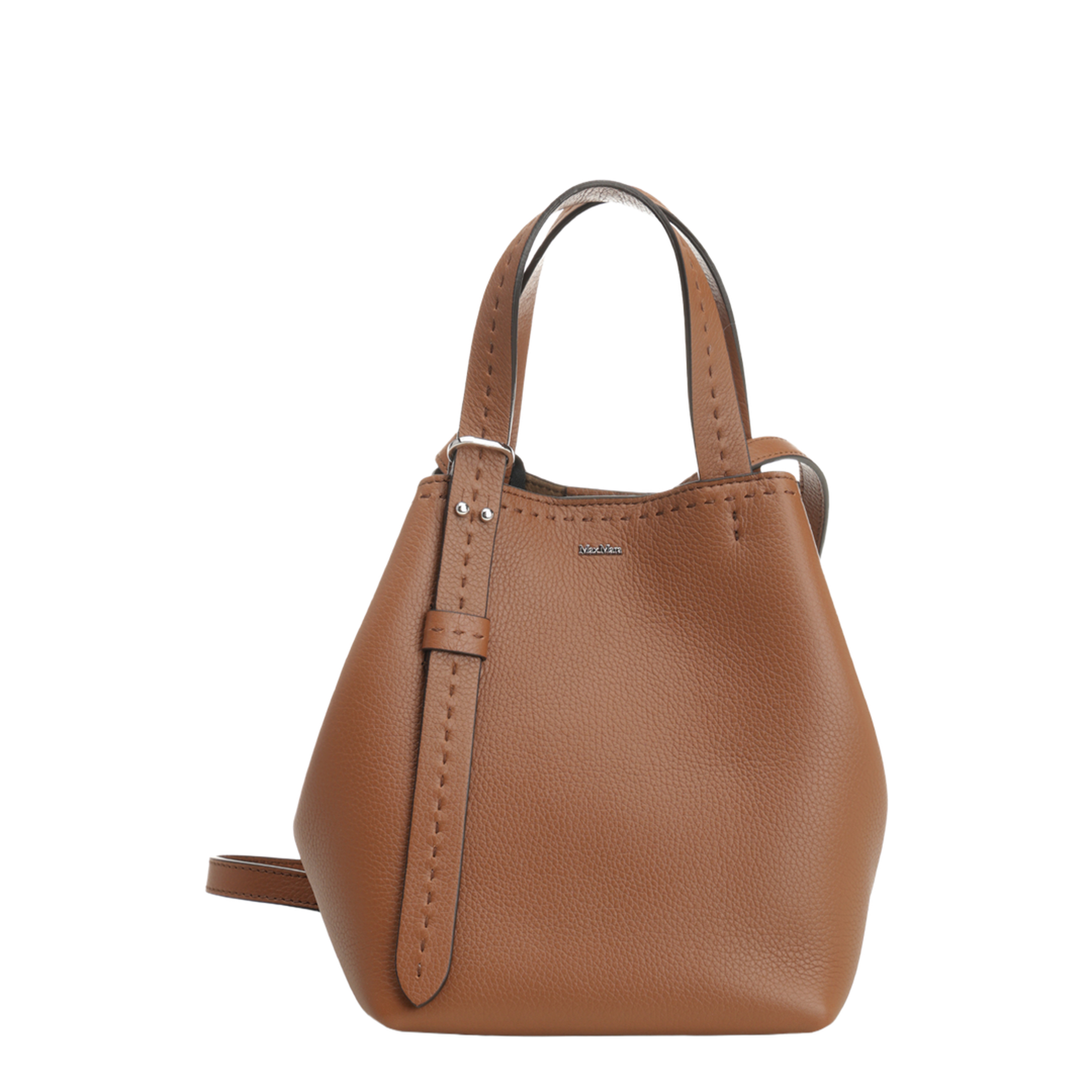 ARCHETIPO XS SHOULDER BAG LEATHER BROWN - Image 1