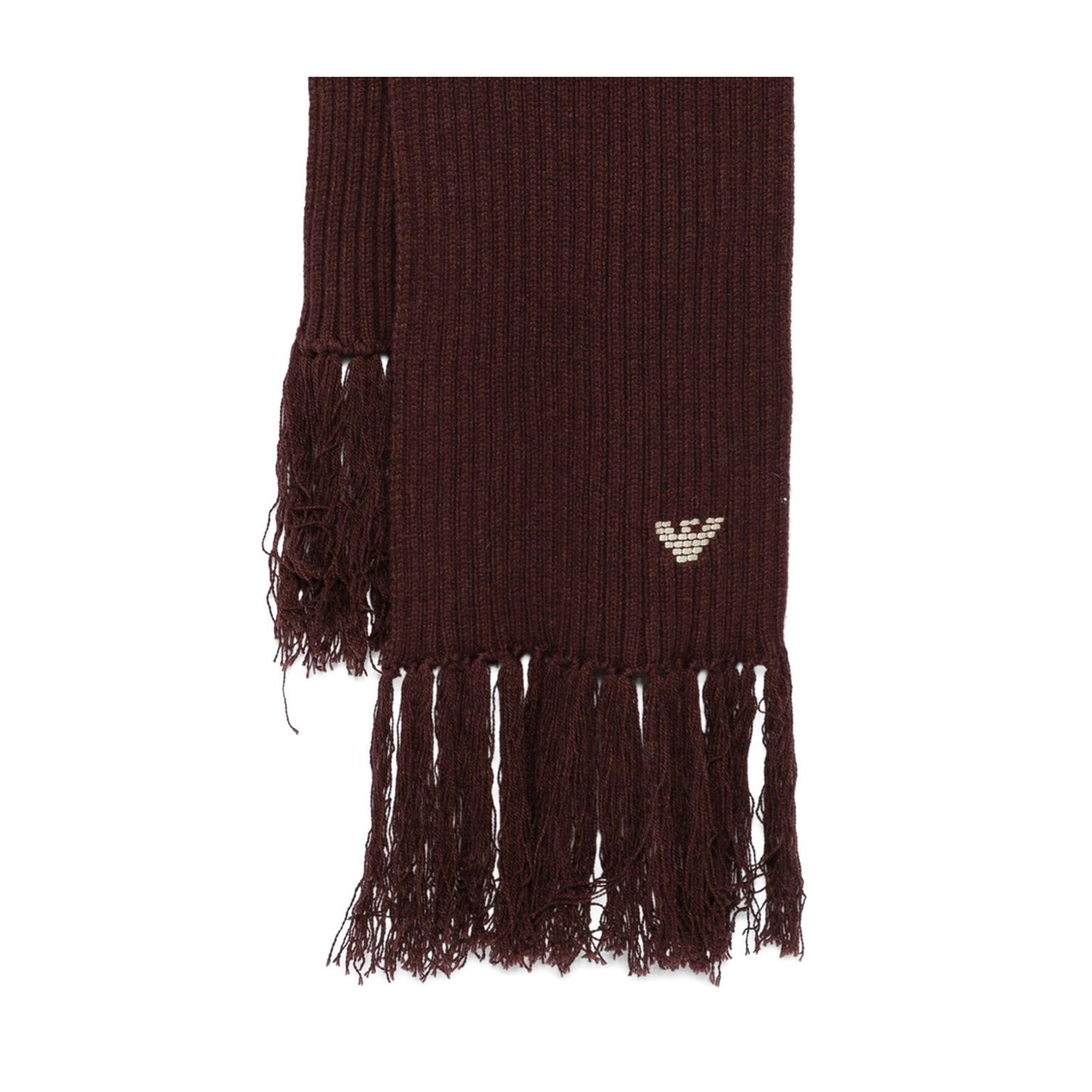 Wool Blend Scarf In Red - Image 2