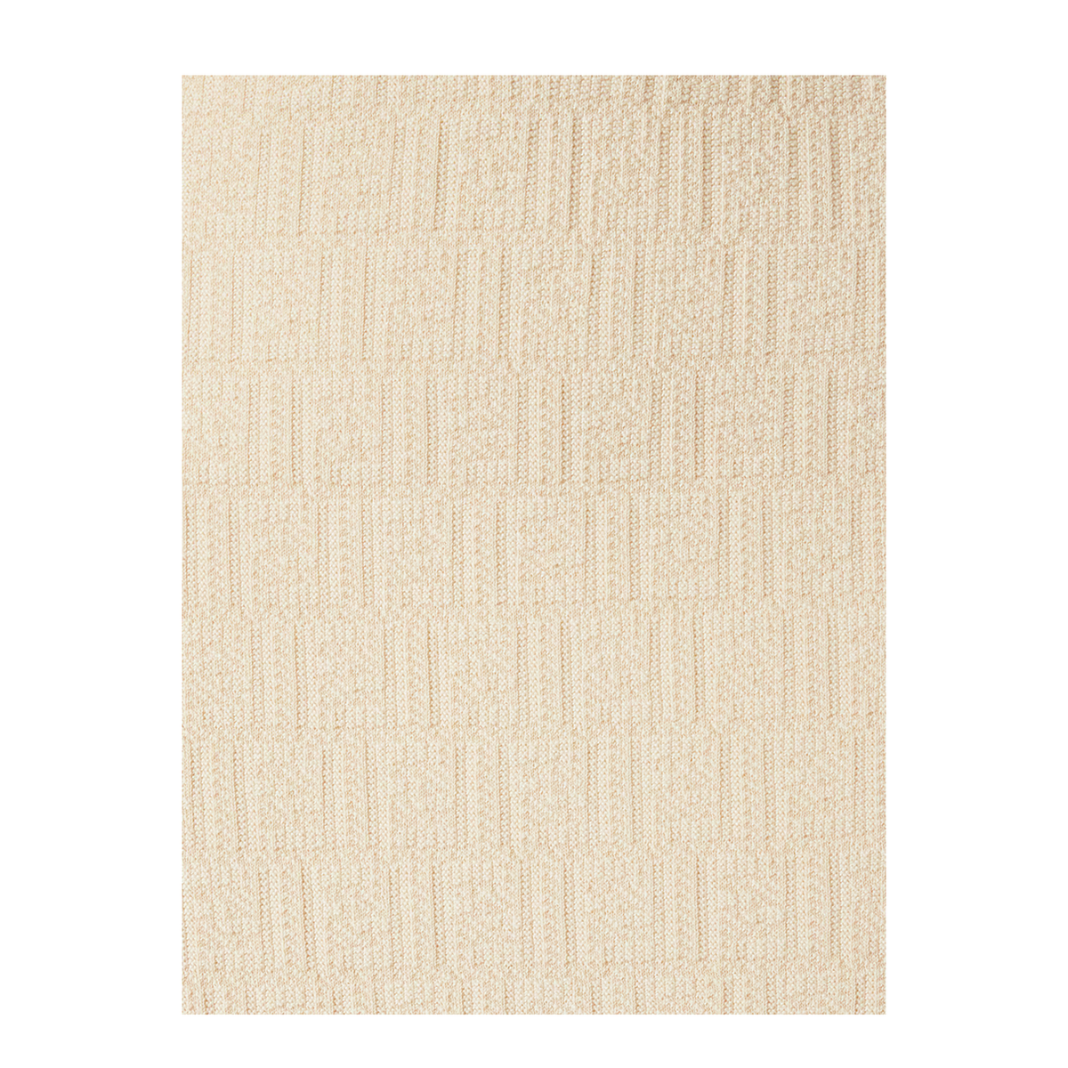 Light Beige Cotton And Silk Skirt - Image 3