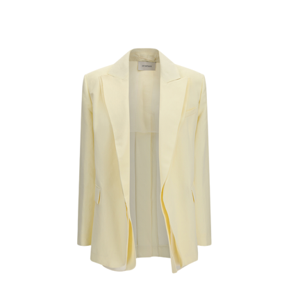 Double Collar Blazer In Viscose Blend - Image 1