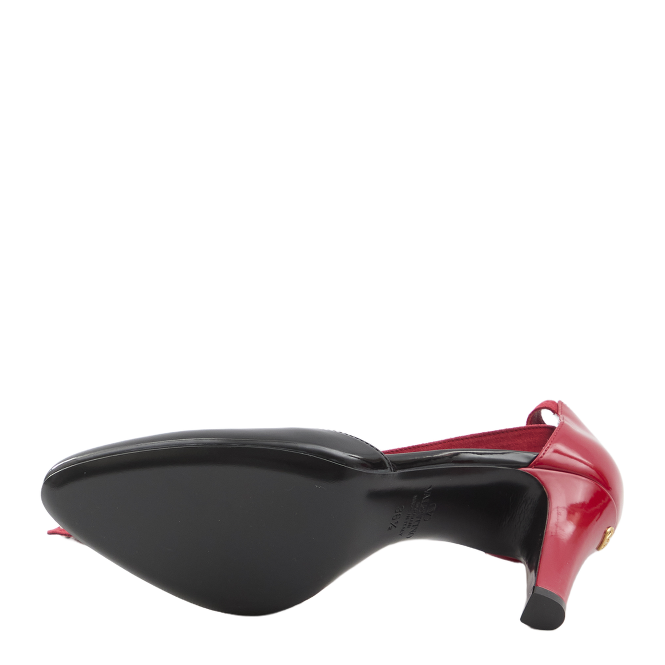 Black and Red Foliefoliage Décolleté - Image 4