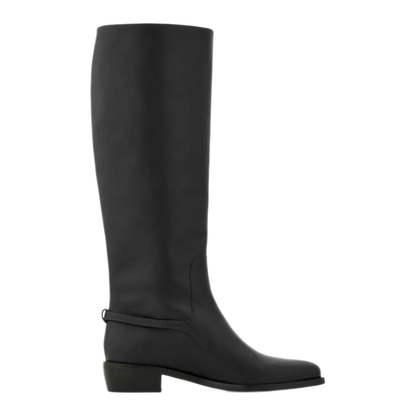 F Buckle Therma Knee Riding Boots - Image 5