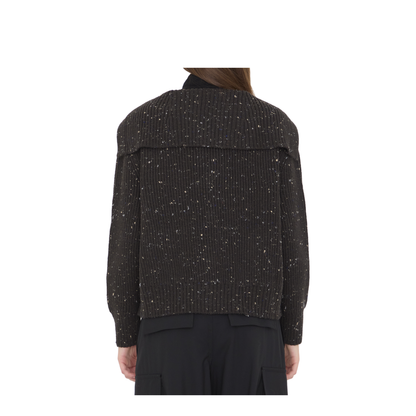 English Rib Wool Cardigan - Image 4
