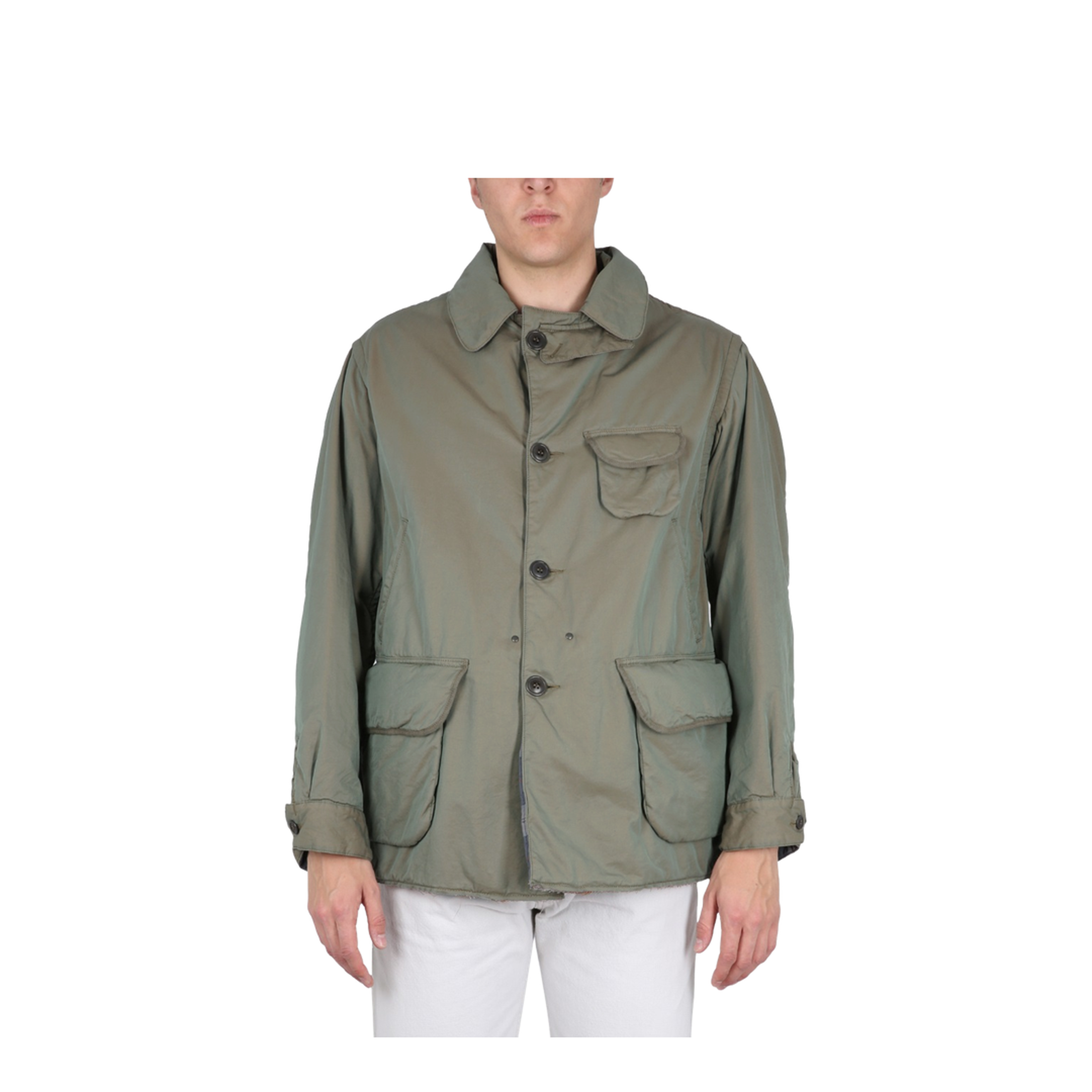 Tonic Distressed Cotton Jacket - Image 1