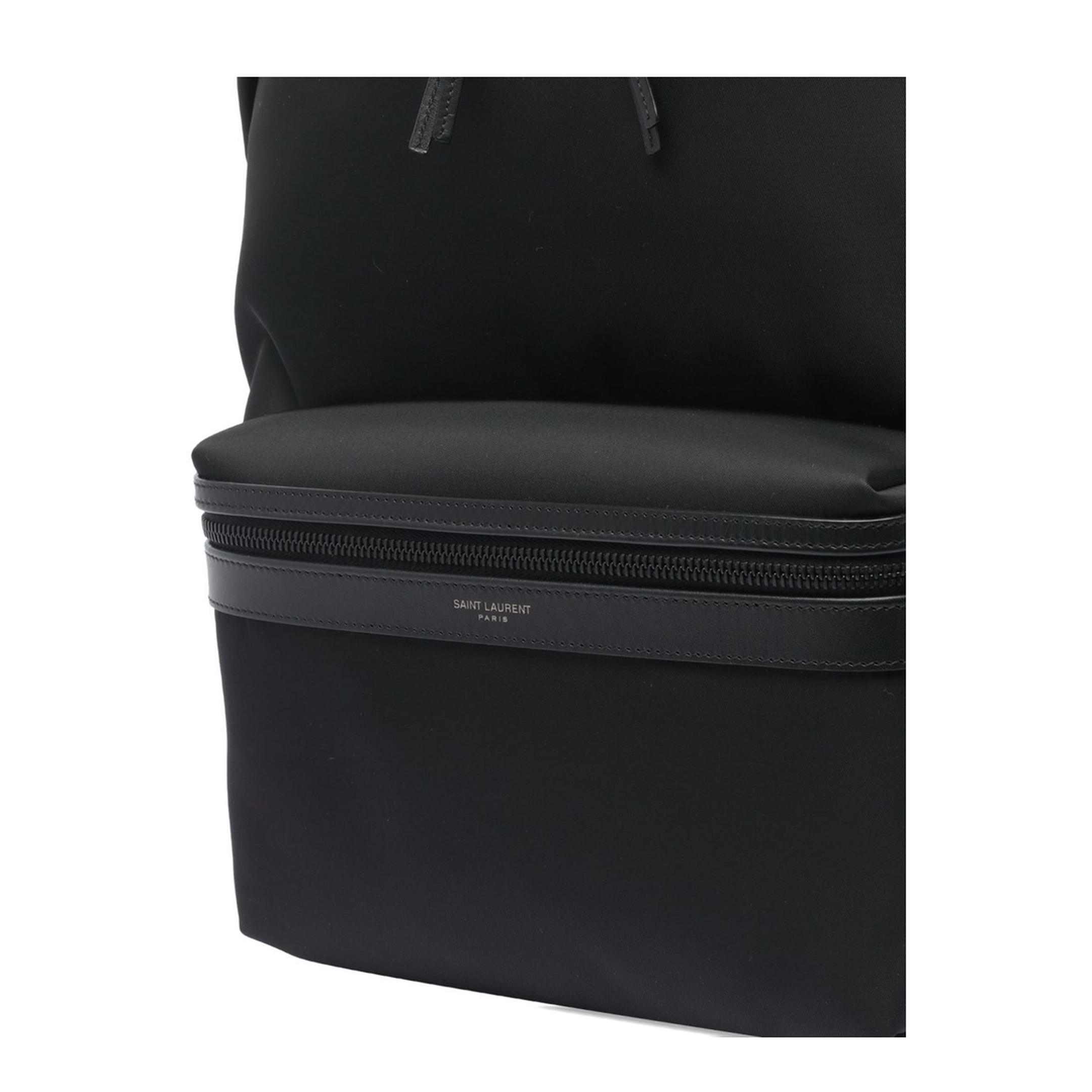 City Leather Backpack - Black - Image 2