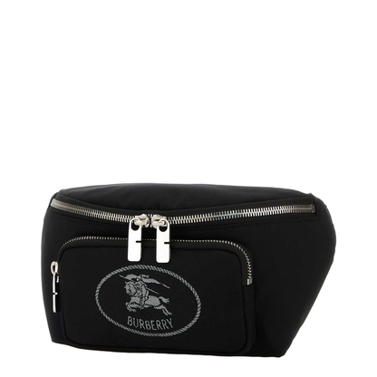 Black Canvas Belt Bag - Image 2
