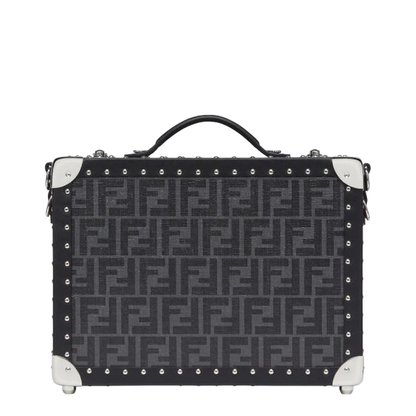 FF Eclissi Trunk Small
Black FF Fabric Suitcase - Image 1