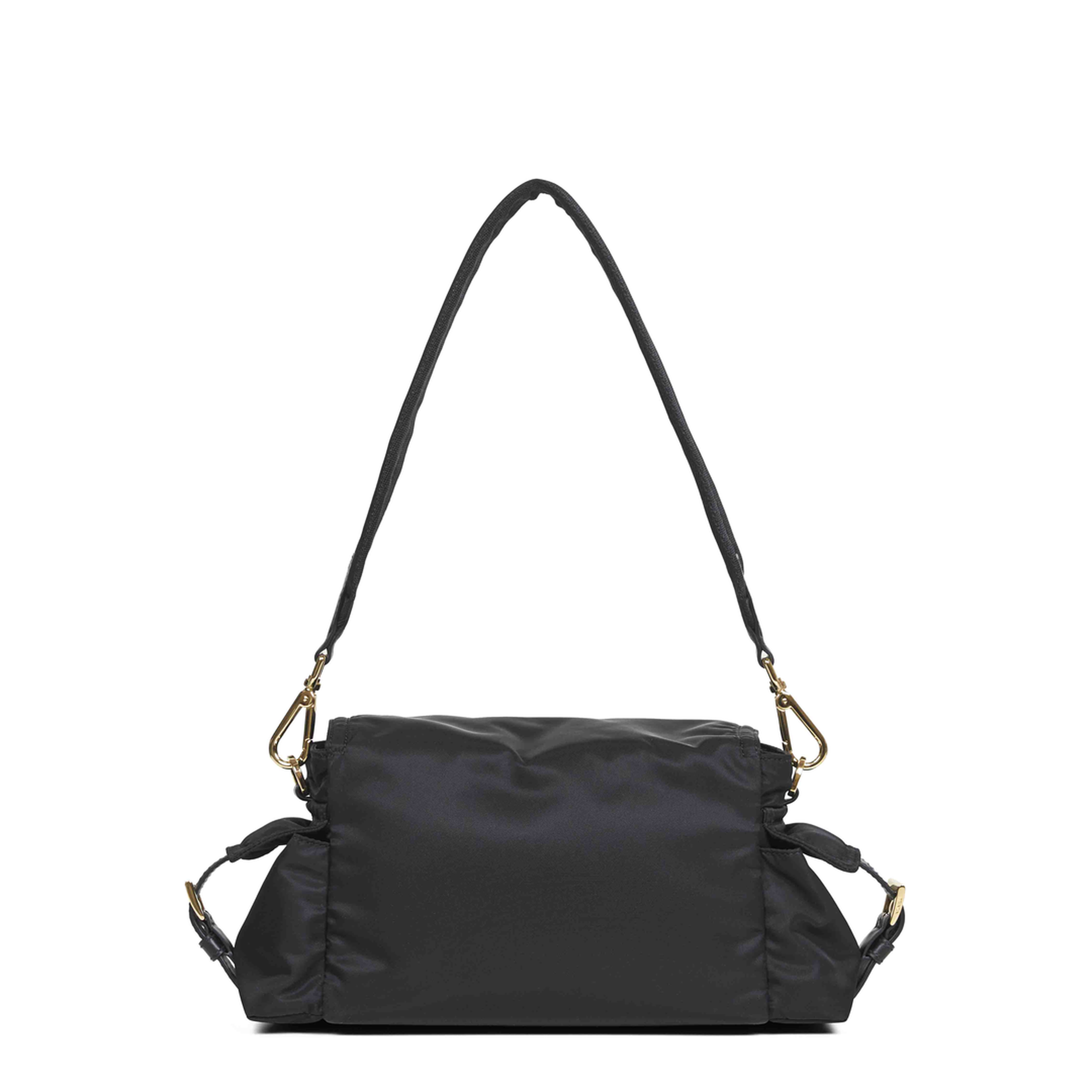 Explore Medium Re-Nylon Shoulder Bag - Nero - Image 3