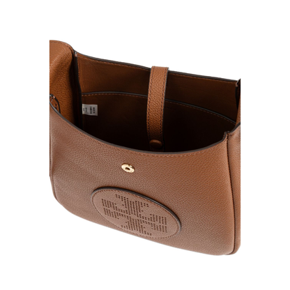 Miller Swing Pebbled Leather Crossbody Bag - Aged Tan - Image 6