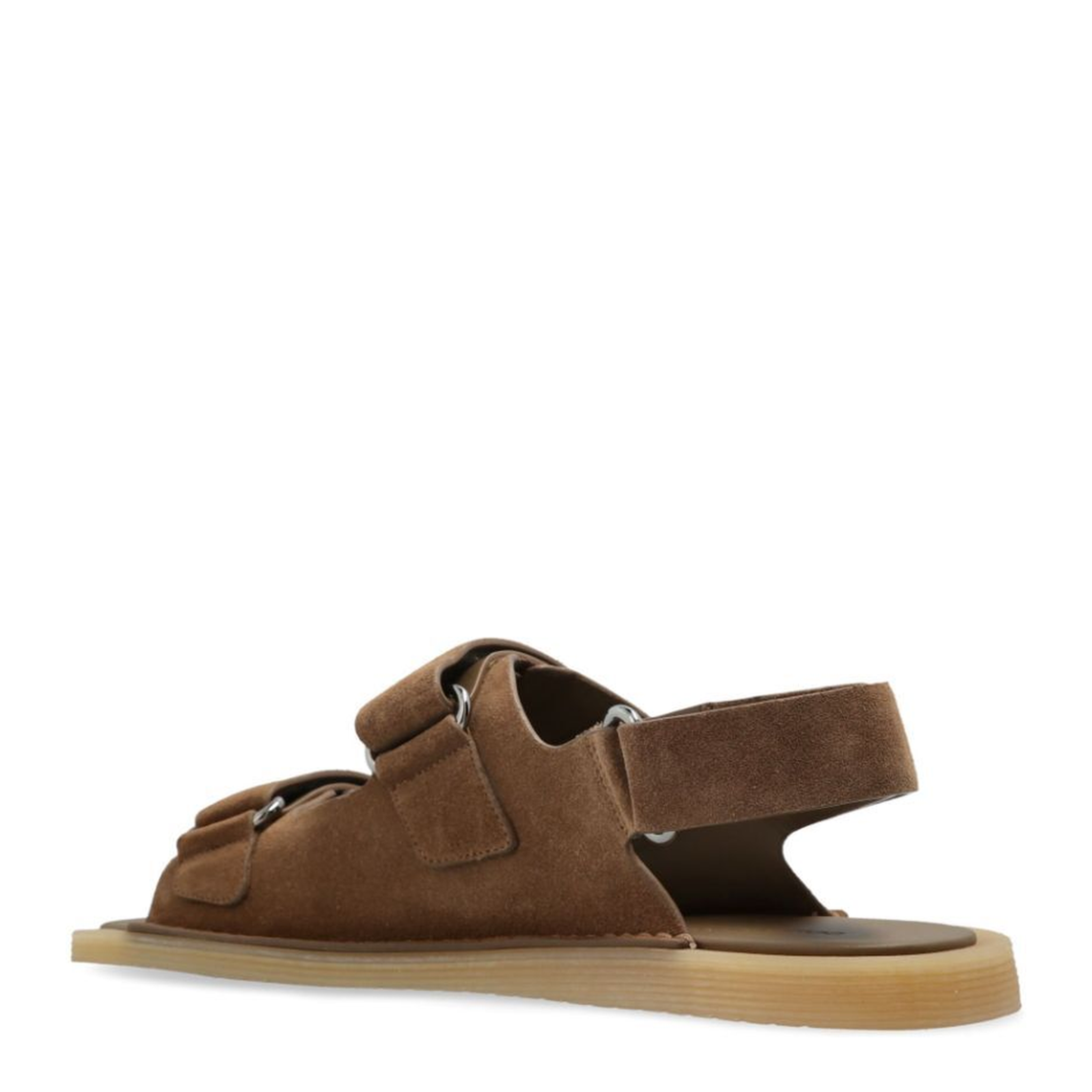 Touch-Strap Suede Sandals - Image 3