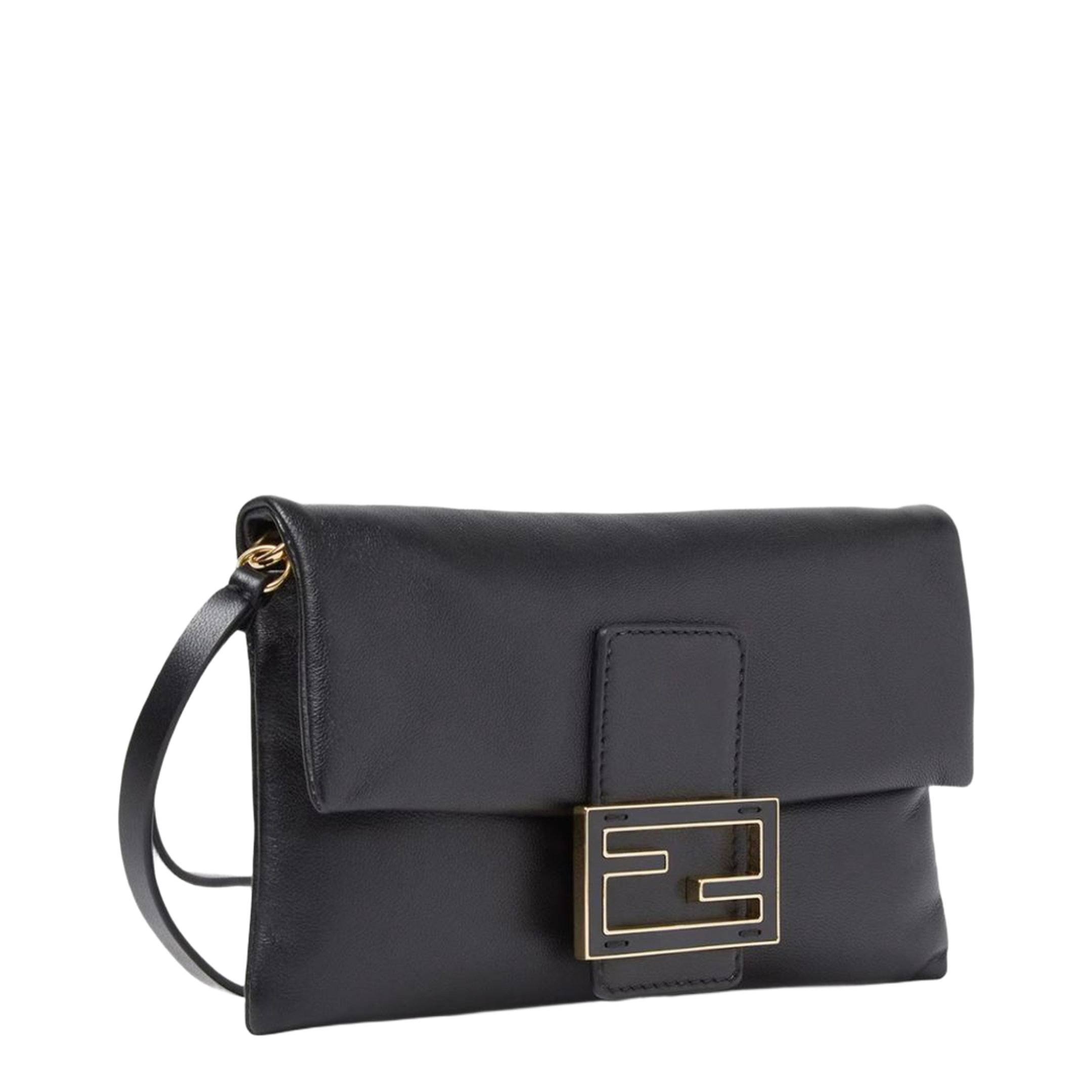 Mamma Baguette Pouch Nappa Leather - Black - Image 4