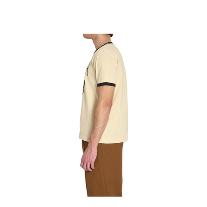 Beige Cotton T-Shirt - Image 3