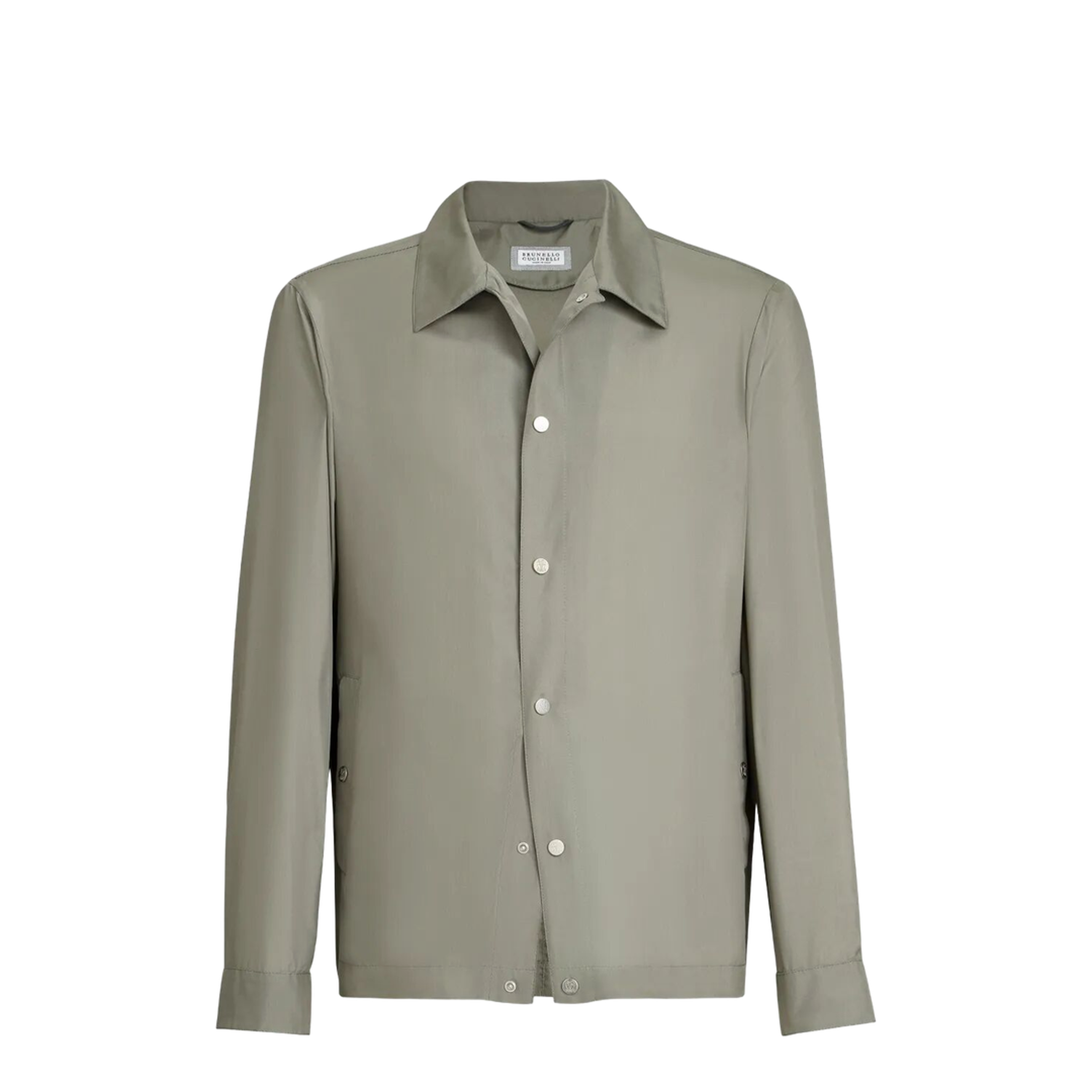 Bonded Silk Unlined Outerwear Jacket - Image 1