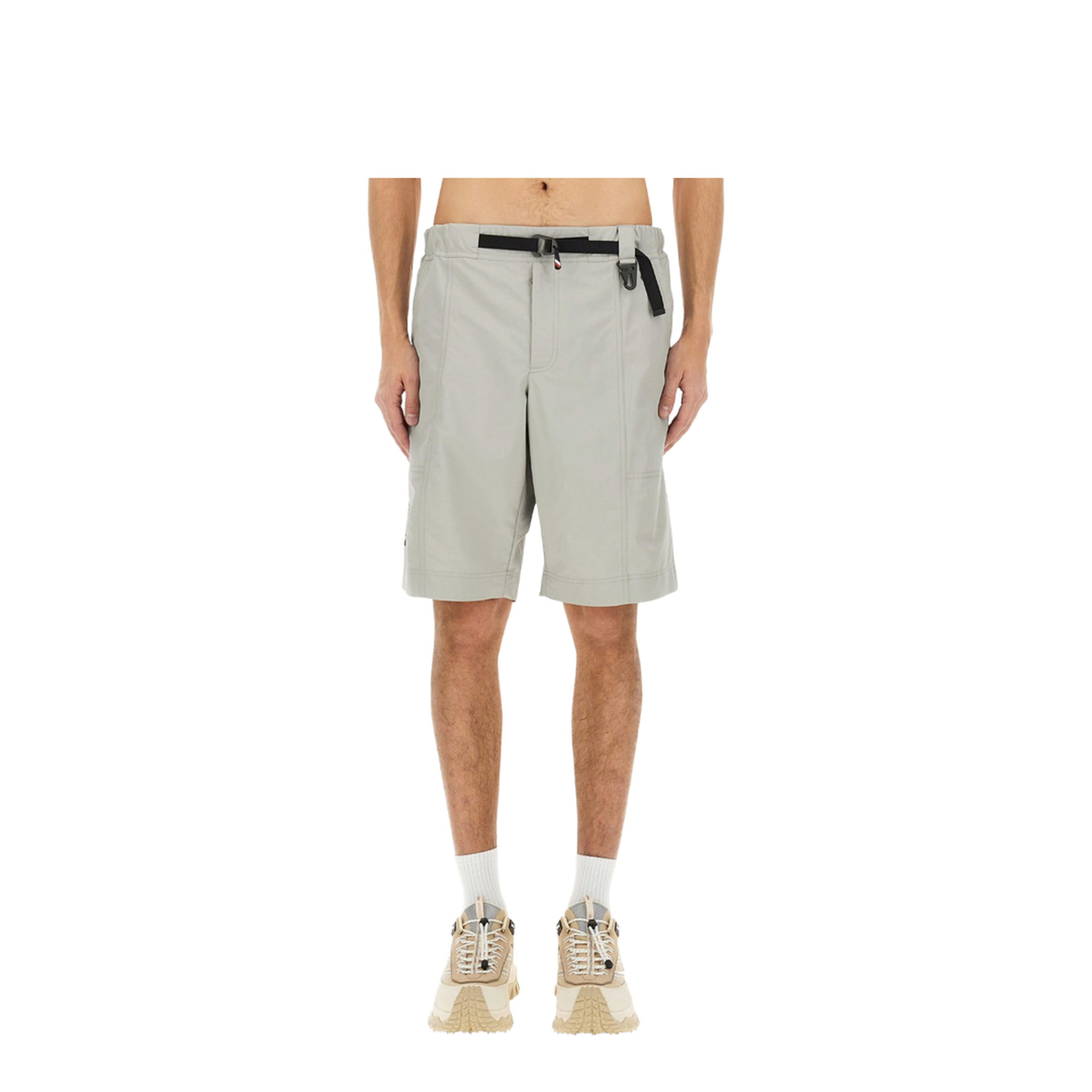 Belted Bermuda Shorts - Image 1