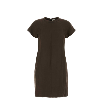 Brown Viscose Blend Dress - Image 1