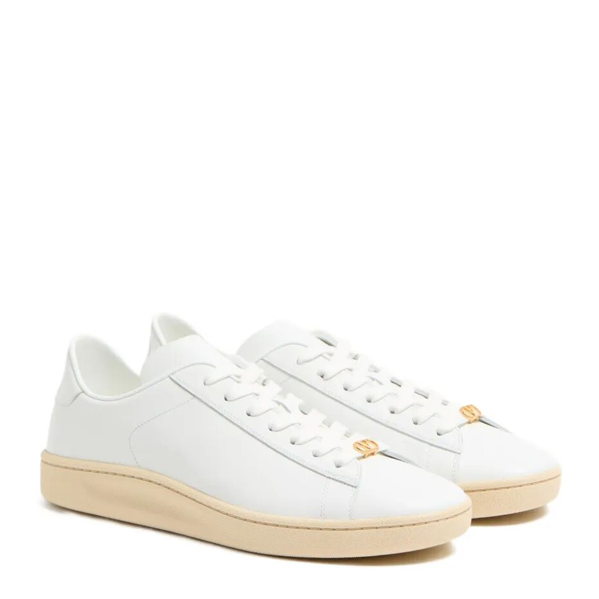 Royco Leather Sneakers - White - Image 2