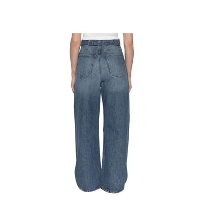 Wide-Leg Cotton Denim Jeans - Image 3