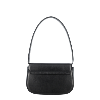 1DR-Iconic Nappa Leather Shoulder Bag - Black - Image 4