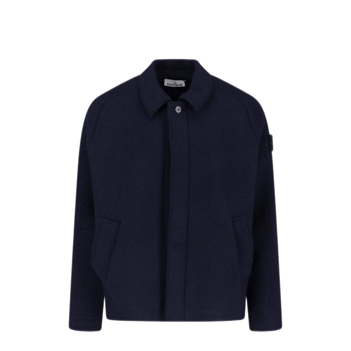 Felted Rws Wool Overshirt - Image 1
