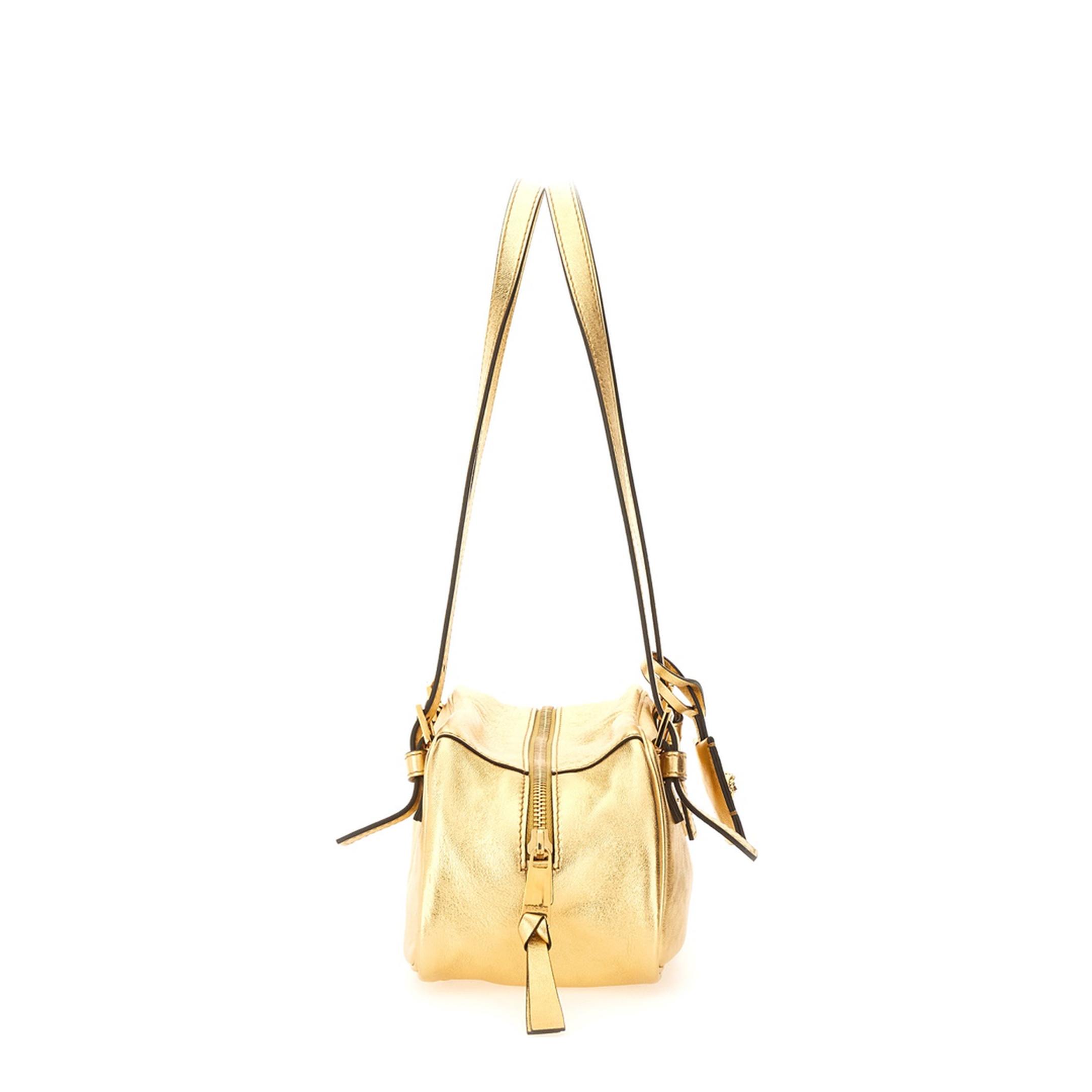 Gold-Tone Metallic Bag - Image 4