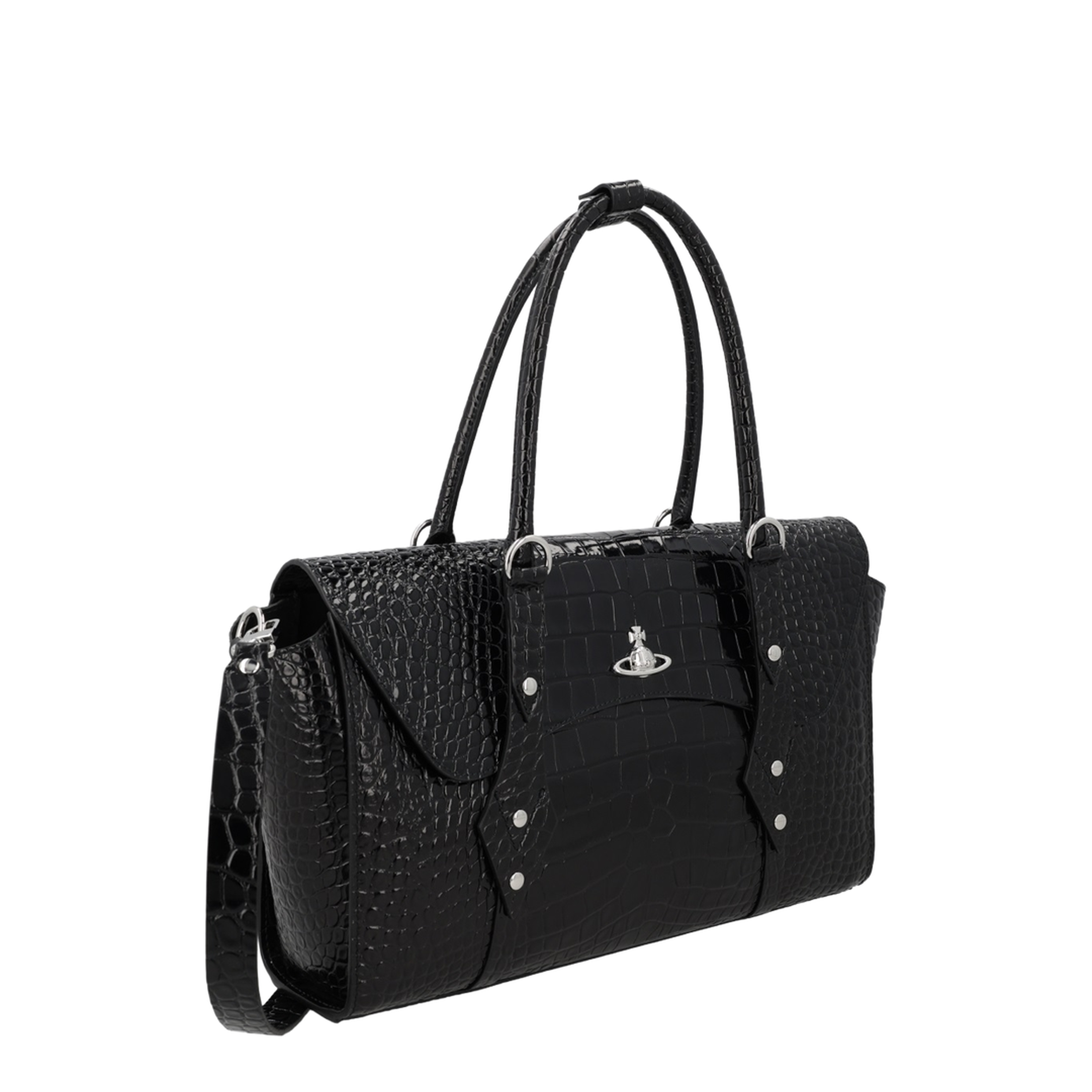 Bettina Medium Calfskin Handbag - Black - Image 2