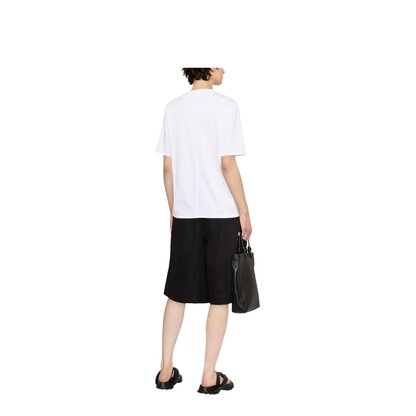 Chiara T-Shirt White in Organic Cotton - Image 2