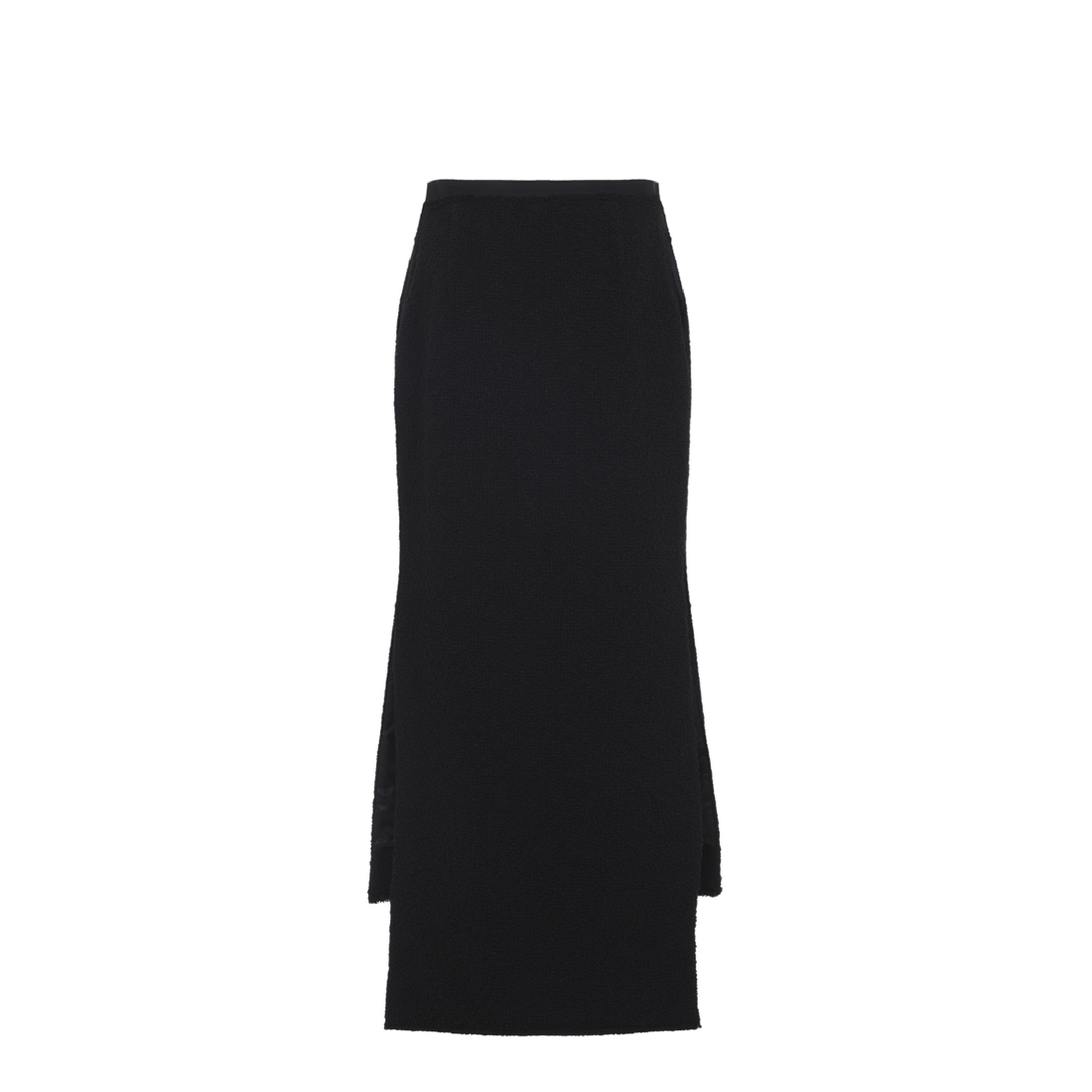 Asymmetric Straight-fit Skirt - Image 4