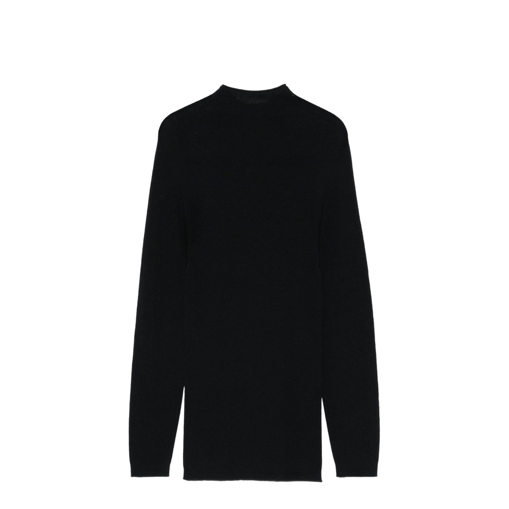Black Mock Neck Sweater - Image 3