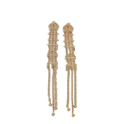 Logo Pendant Earrings - Image 2