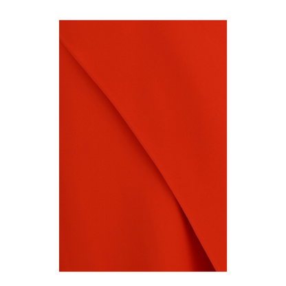 Draped Silk Midi Dress - Image 3