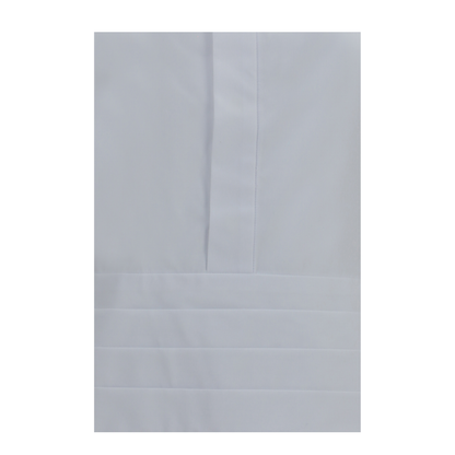 Cotton Poplin Shirt with Belt - Image 3