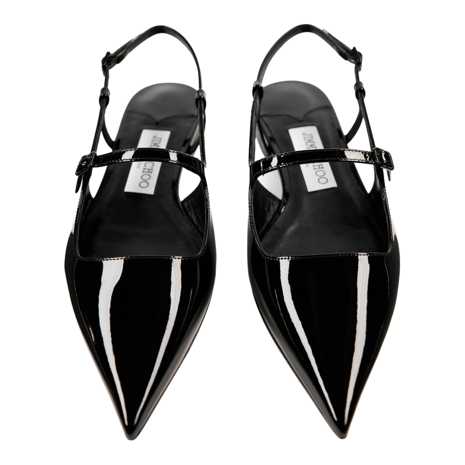 Flat Shoes in Black - Image 3