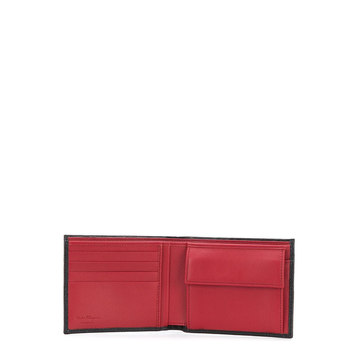 Two-Tone Bi-Fold Leather Wallet - Image 3