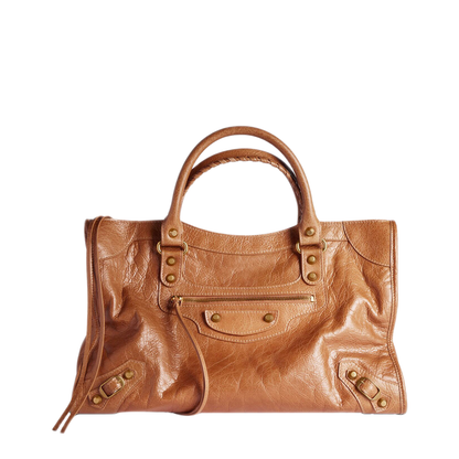 City Medium Bag in Arena Leather - Image 1