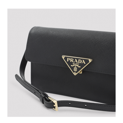 Black Saffiano Leather Mini-Bag - Image 5