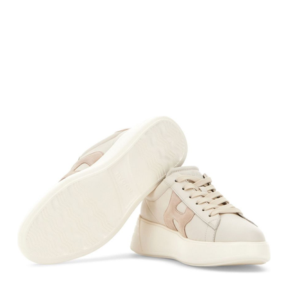 Panelled Design Lace-Up Sneakers - Image 5