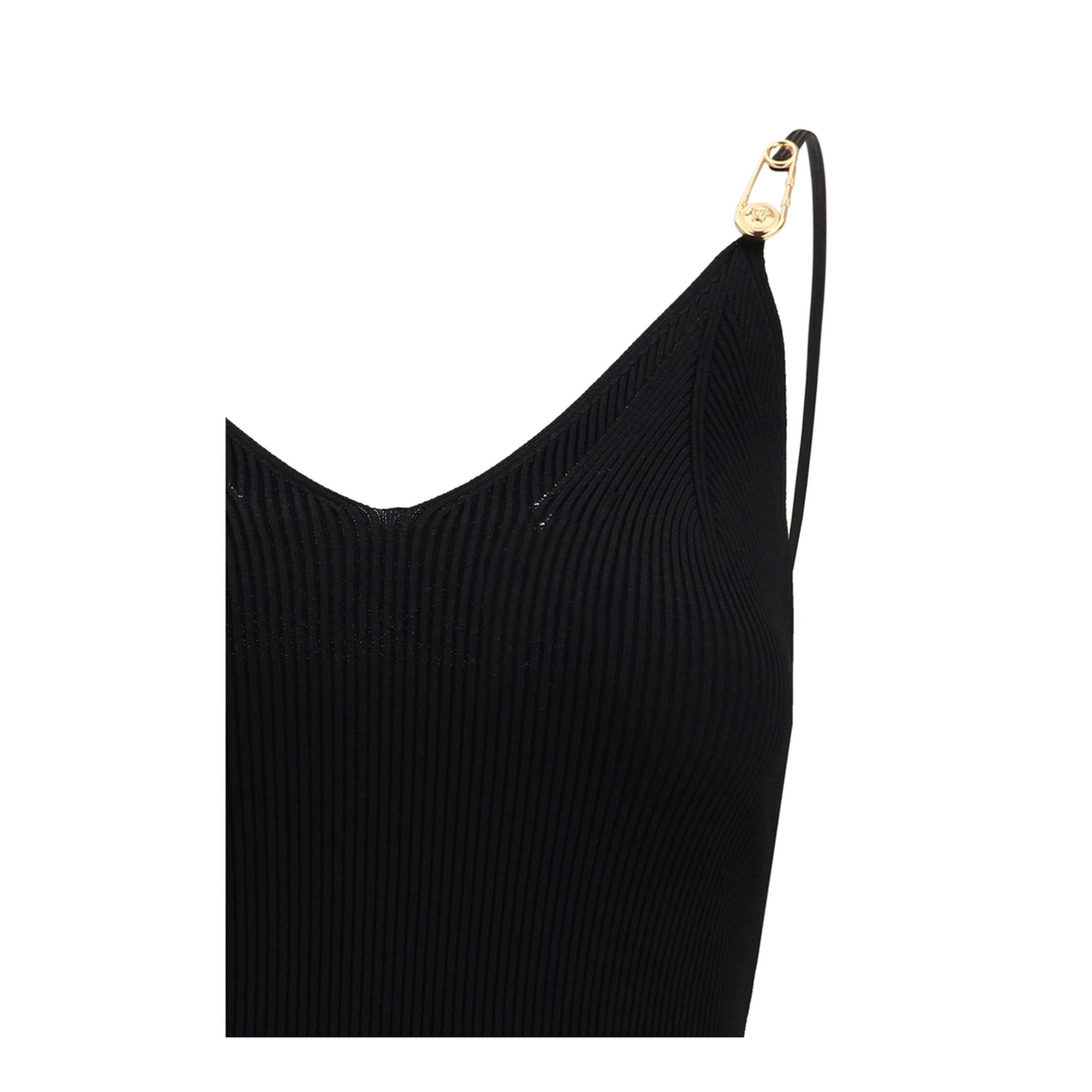 Safety Pin Slip Midi Dress - Image 3