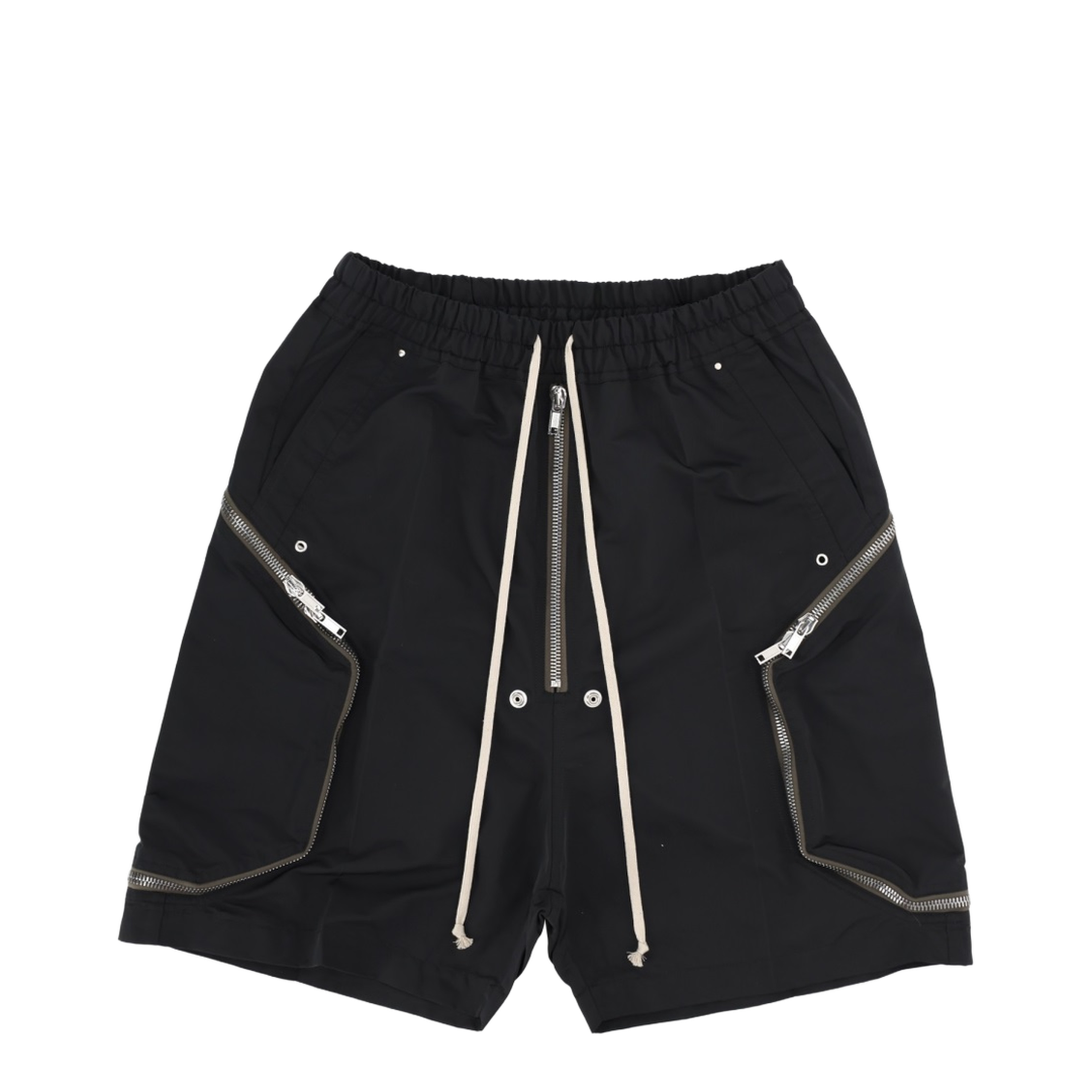 Heizer Nylon Shorts In Black - Image 1