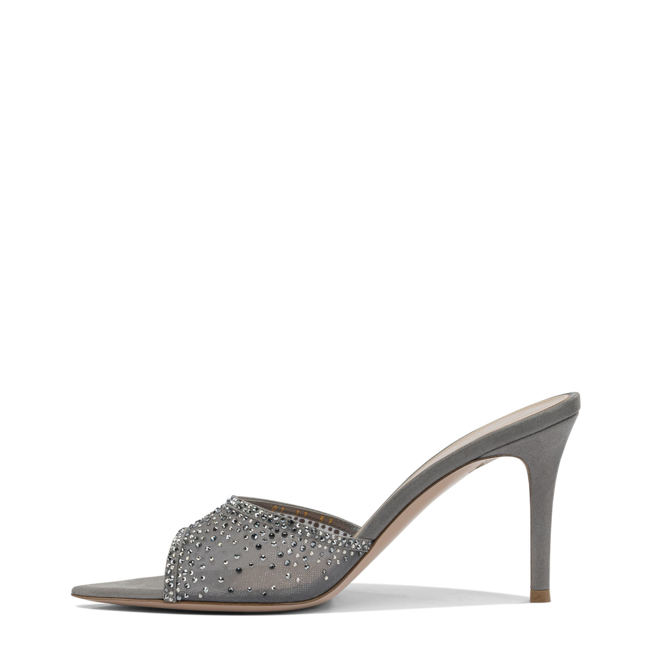 Rania Crystal-Embellished Heeled Mules - Image 3