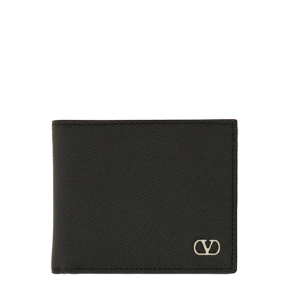 VLogo Signature Grainy Calfskin Wallet - Image 1