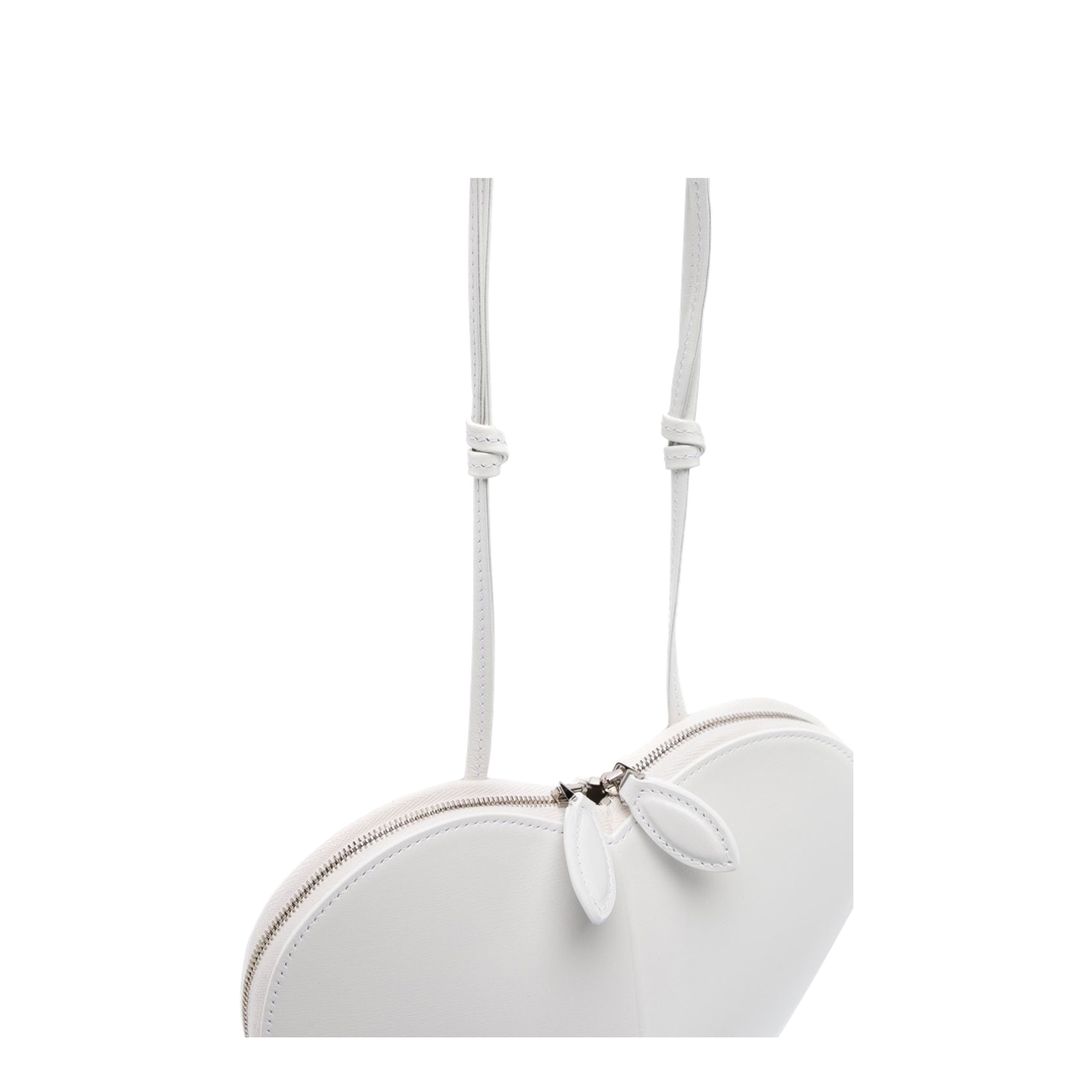 Optical White Le Coeur Bag in Calfskin - Image 5
